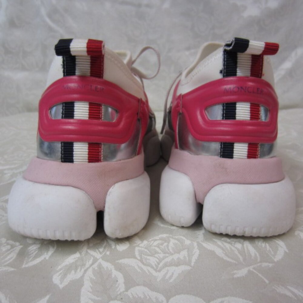 Moncler Briseis Pink Sneakers - Picture 5 of 13